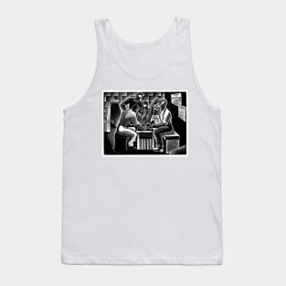 Noon Game, Playing Cards (1935 - 1943) by Dan Rico Tank Top